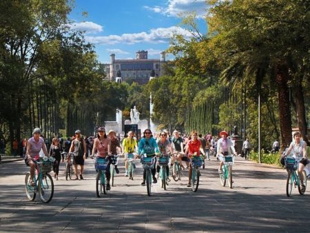 La CDMX experimenta un increíble aumento de ciclistas en toda la ciudad