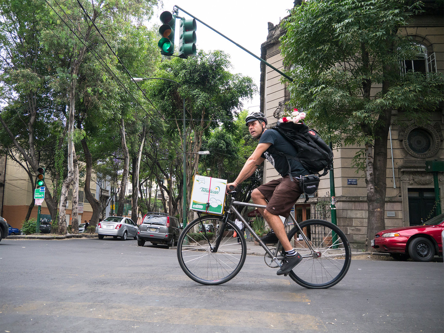 Vegan Express, comida vegana sobre bicicleta en la CDMX