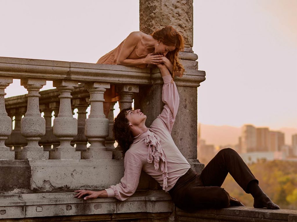 El amor en ballet contemporáneo, Romeo y Julieta en el Castillo de Chapultepec