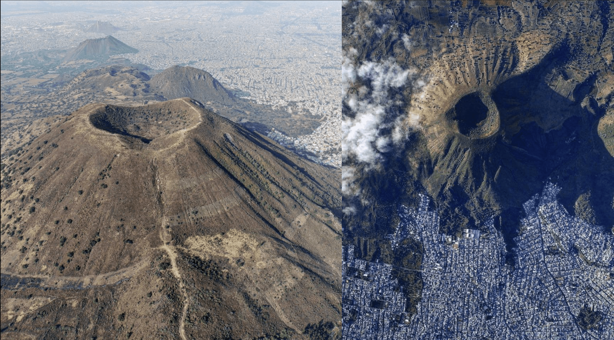 El Volcán Guadalupe, un ícono de la Ciudad de México