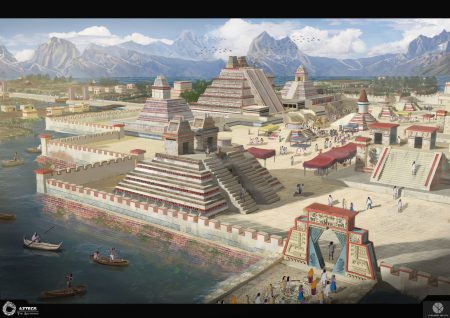 Una enorme maqueta recreará México Tenochtitlan en el Centro Histórico