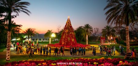 Los Jardines de México tienen increíbles recorridos navideños