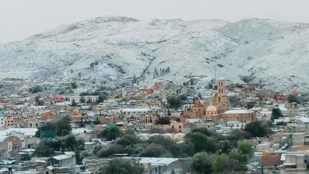 Conoce este hermoso Pueblo Mágico de Zacatecas donde cae nieve