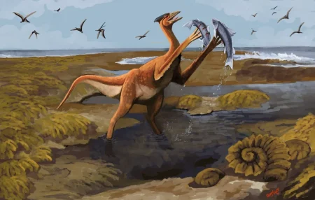 Descubren en Coahuila una nueva especie de dinosaurio: Mexidracon Longimanus