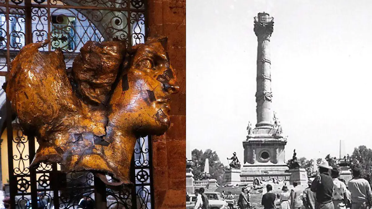 ¿Dónde ver Ángel de la Independencia que se cayó con el terremoto de 1957?