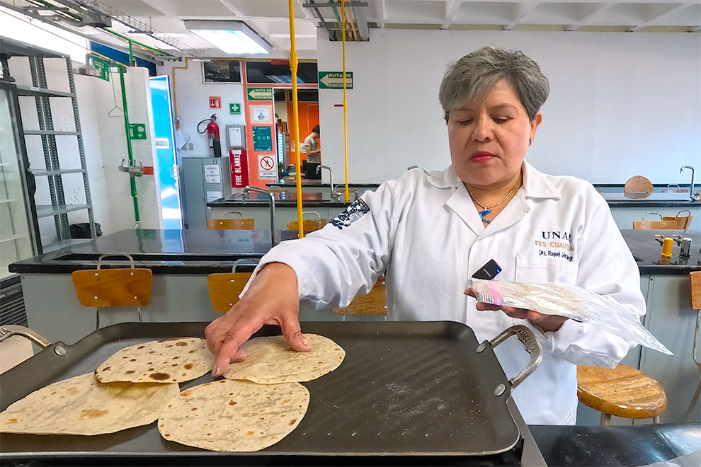 La UNAM crea una supertortilla que combate la desnutrición y fortalece la microbiota