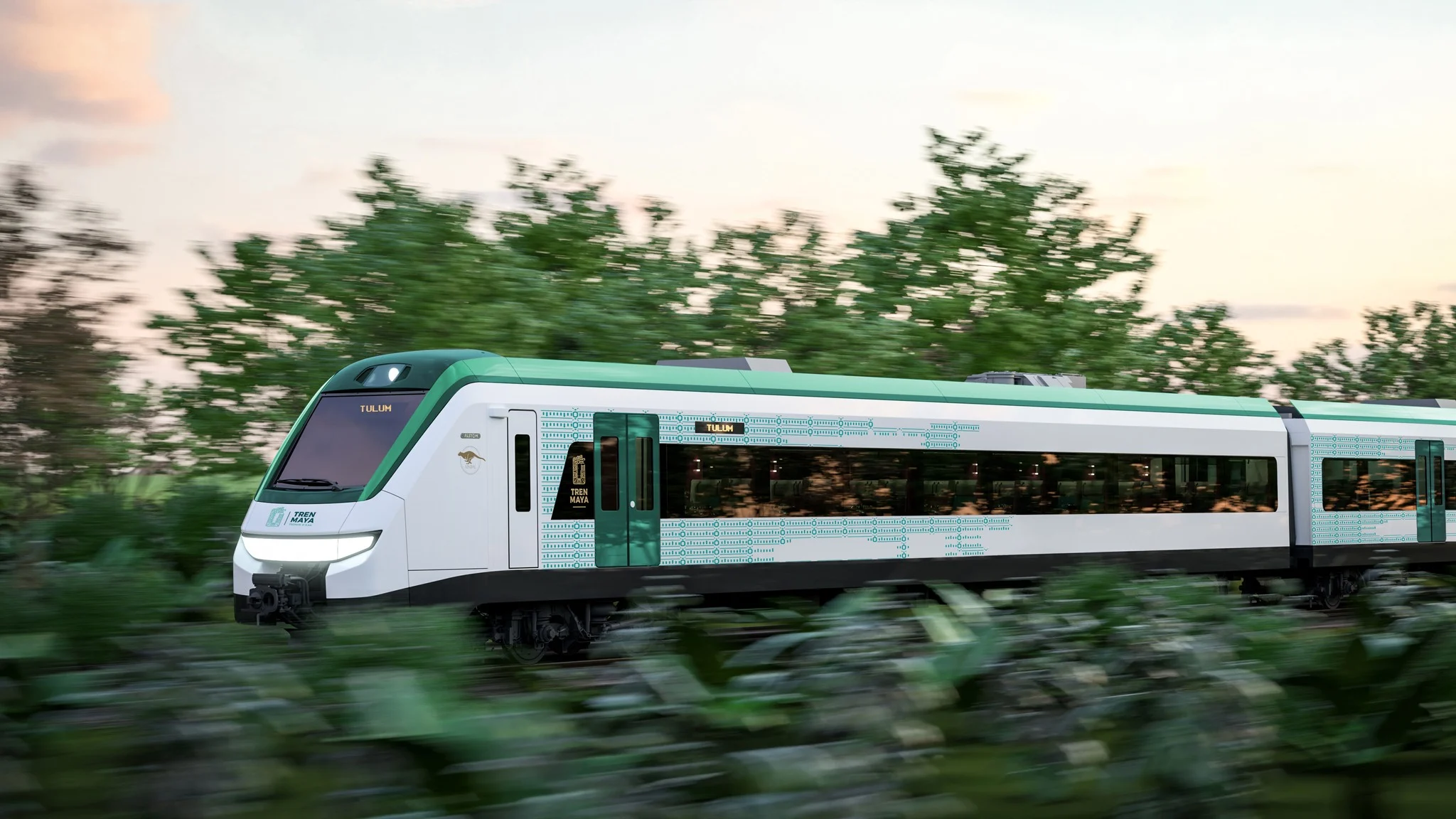 México planea extender el tren maya hacia Guatemala