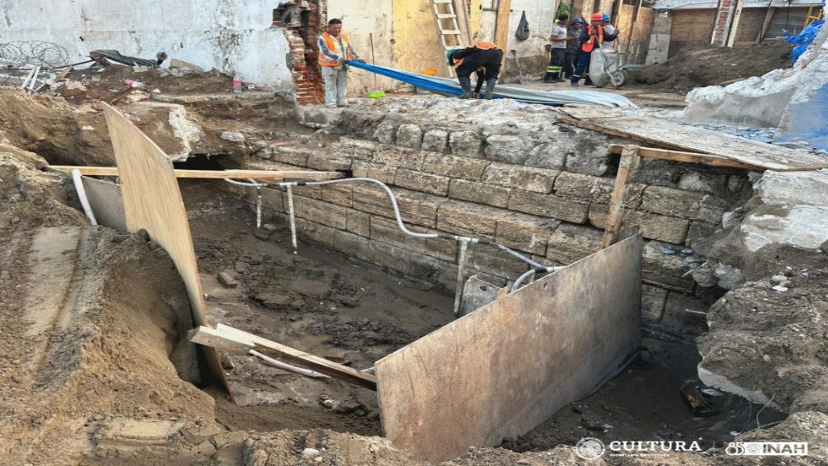 Descubren una vieja muralla del Puerto de Veracruz