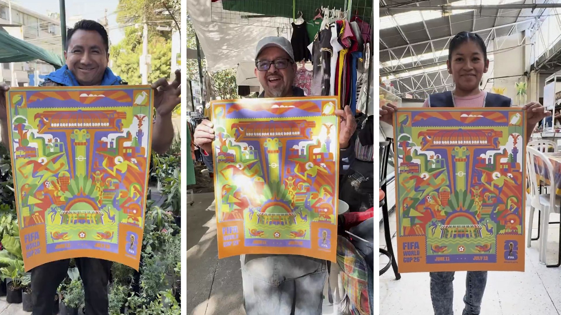 Aquí están los lugares de CDMX que aparecen en el poster del Mundial 2026