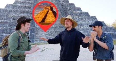 Mr. Beast visita los templos mayas de Chichén Itzá y genera controversia