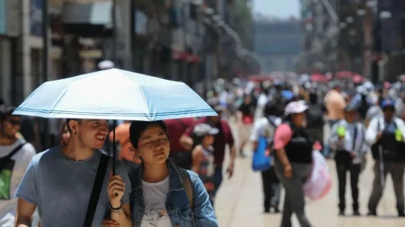 Habrán menos lluvias en el mes mayo y una onda de calor
