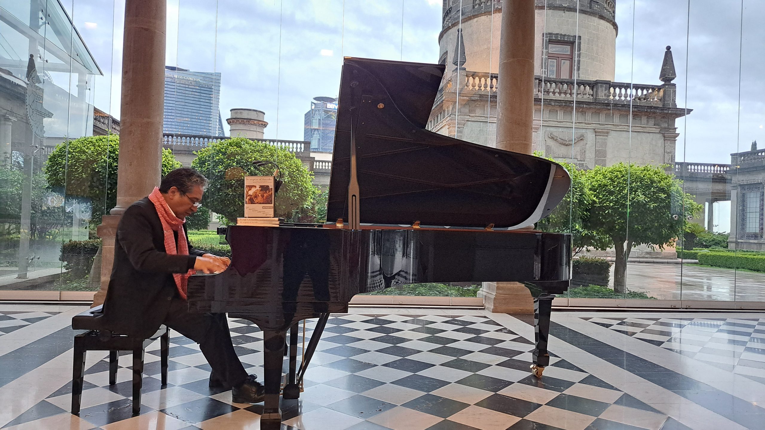 Ya viene el concierto con música de Chopin a el Castillo de Chapultepec