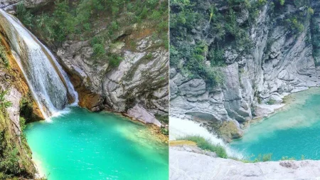 El Aguacate es un oasis turquesa con alberca natural en las colinas de Puebla