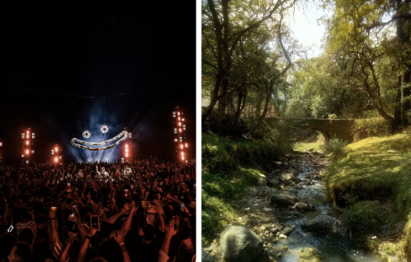 &ME regresa a México con un show hipnótico en medio del bosque