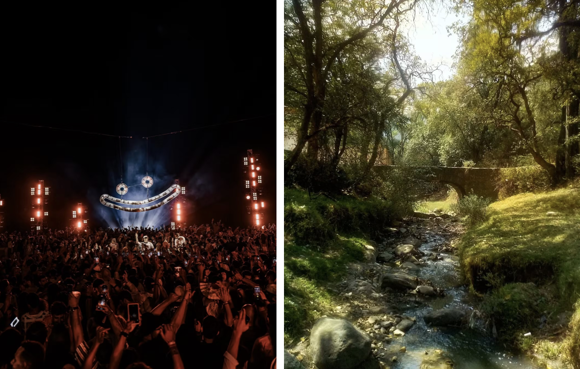 &ME regresa a México con un show hipnótico en medio del bosque