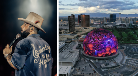 Carin León es el primer mexicano en dar concierto en The Sphere de Las Vegas