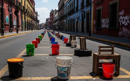 ¿Cuál es la multa por apartar lugares con cubetas en calles de CDMX?