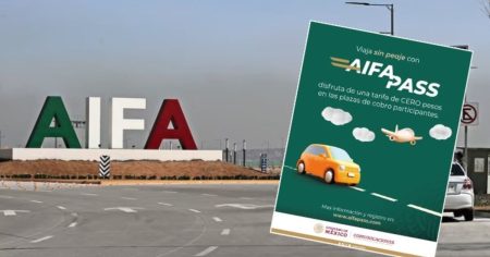 Pasajeros de AIFA no pagarán casetas si presentan pase de abordar