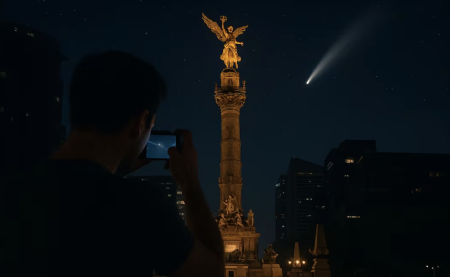¿Cómo y cuándo se podrá ver el cometa SWAN desde México?