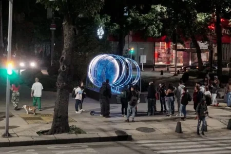 Filux 2025, un festival de luces ilumina Paseo de la Reforma