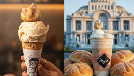 Descubre dónde probar el helado de pan de muerto y cempasúchil