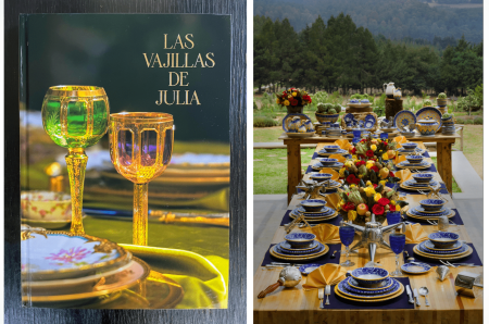 Las Vajillas de Julia, el libro de Julia Abdala sobre el arte de la mesa y el arte de vivir