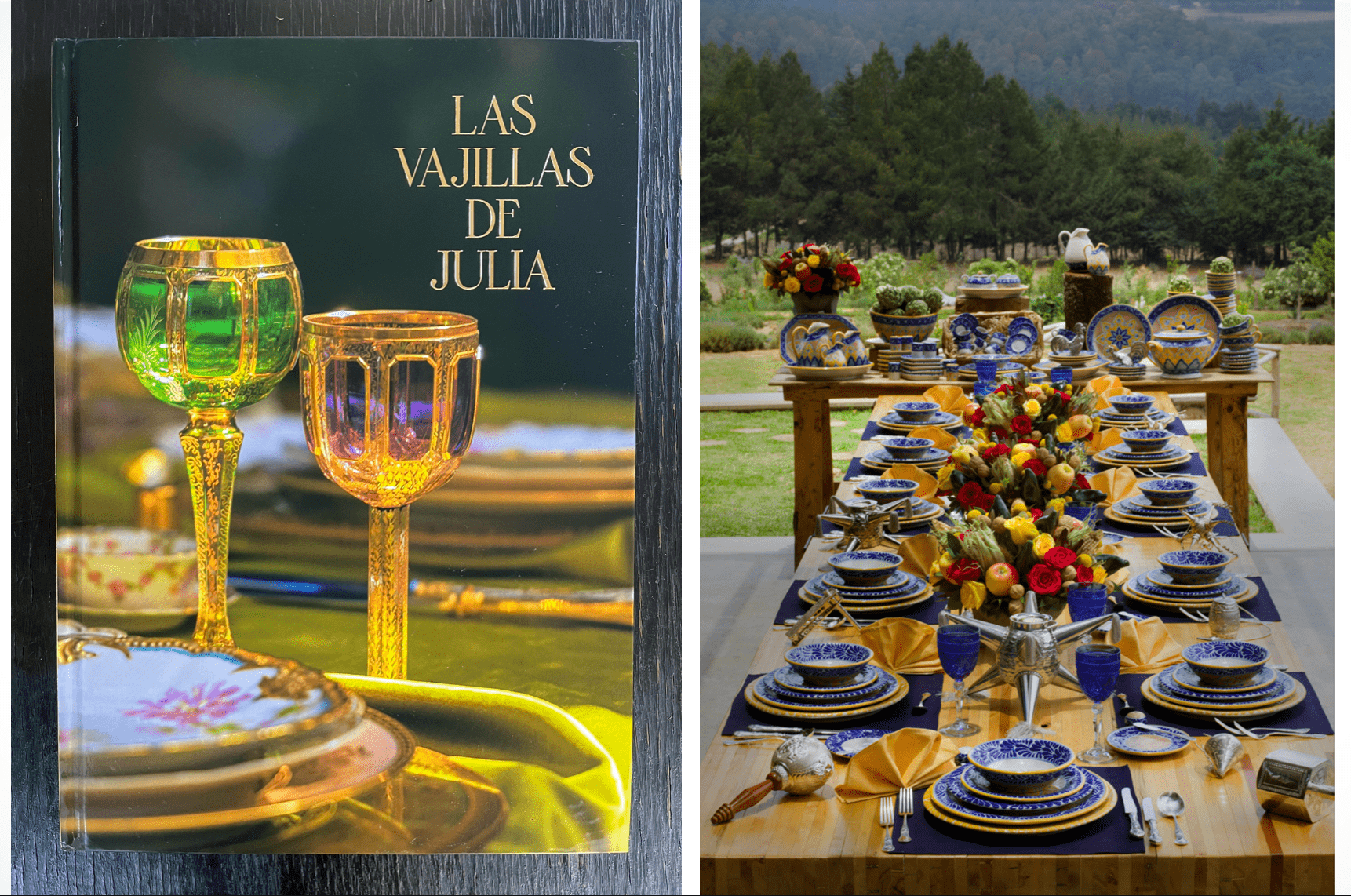 Las Vajillas de Julia, el libro de Julia Abdala sobre el arte de la mesa y el arte de vivir