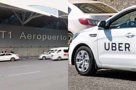 Uber no esta autorizado para operar en el AICM y el AIFA pese a suspensión, según la SICT