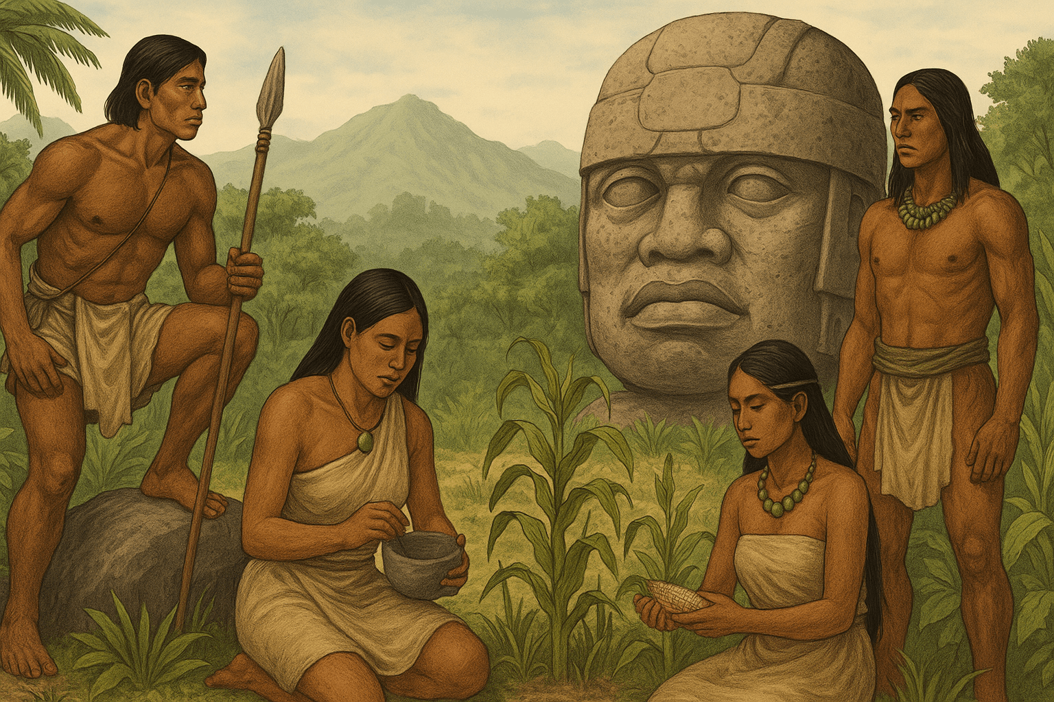 Los Olmecas son considerados una de las 6 Civilizaciones Madre del mundo