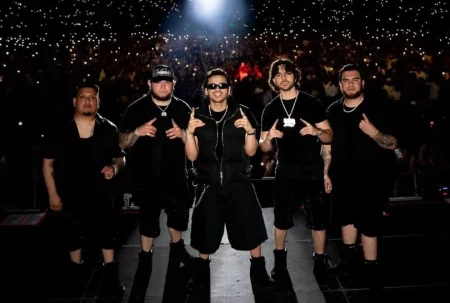 Fuerza Regida dentro del top 10 de lo más escuchado en el mundo en Spotify en 2025