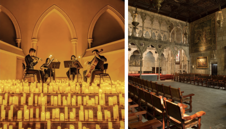 El Cantoral y la Capilla Gótica se iluminan con música y Candlelight este San Valentín