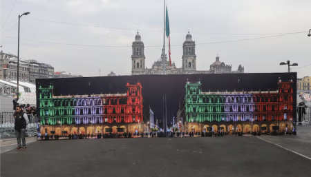 Iluminación Monumental adornará el Centro Histórico de CDMX para el Mundial 2026