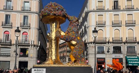 El arte wixárika de México llega a la Puerta del Sol de Madrid