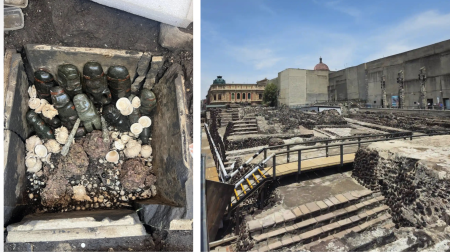 Hallazgo en Templo Mayor: un tesoro de Mezcala es descubierto en lo que fue Tenochtitlán
