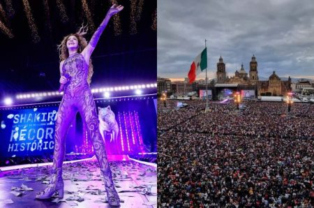 Shakira dará concierto gratis en el Zócalo de CDMX