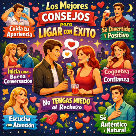 Los mejores consejos para ligar con éxito