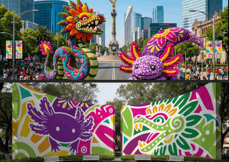 La CDMX ya tiene su imagen para el Mundial 2026: Quetzalcóatl y ajolote