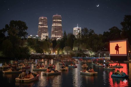 Ambulancha: Cine gratuito sobre las aguas del Lago de Chapultepec