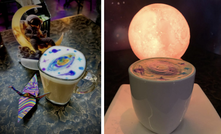 Cosmostar Café: el rincón galáctico de la CDMX con lattes estelares y crepas nebulosas