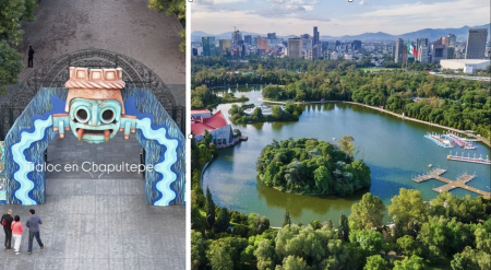 Tláloc llegó a Aqüifera, el Festival del Bosque de Chapultepec que celebra el agua