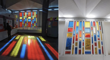 Los hermosos vitrales del Metro de CDMX bajo peligro y que tenemos que salvar