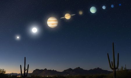 La alineación de cuatro planetas, el espectáculo celeste que iluminará abril