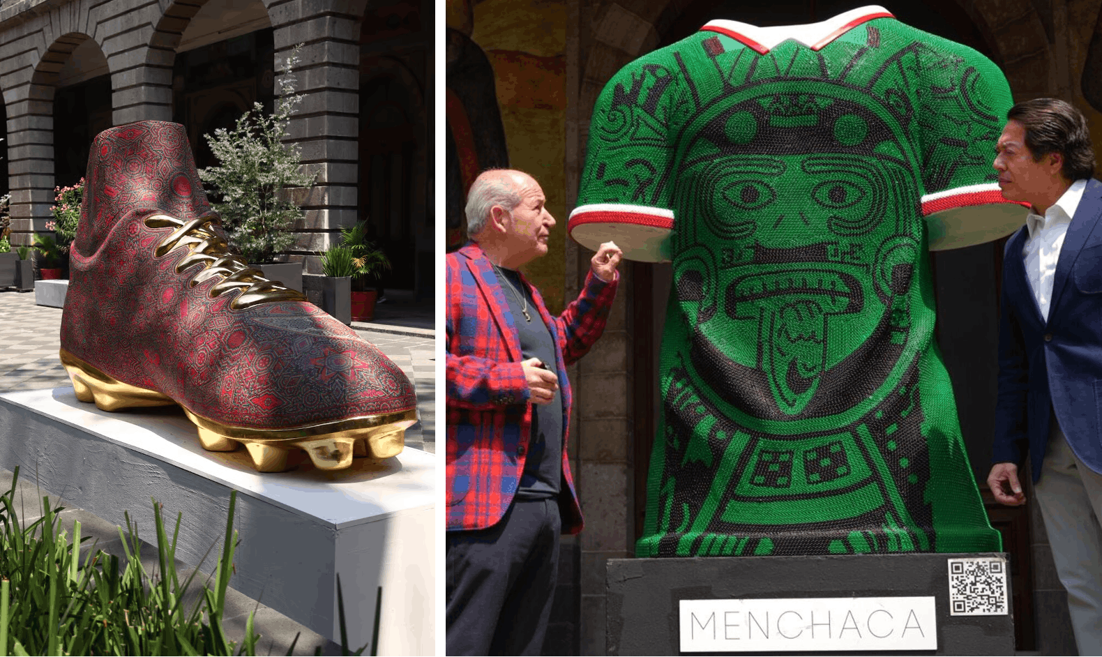 Gigantes del balón: la exposición gratuita de enormes esculturas llegó a CDMX