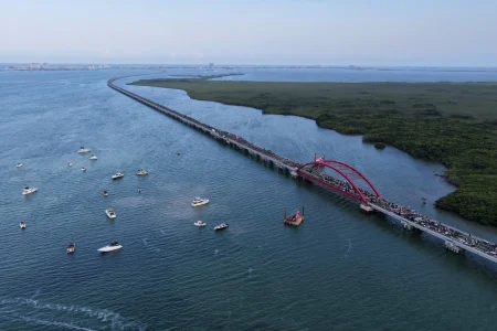 El Puente Nichupté en Cancún se convierte en la segunda obra más larga de Latinoamérica
