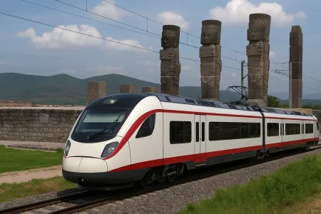 Hallan ruinas y tumbas prehispánicas bajo las obras del tren en Tula, Hidalgo