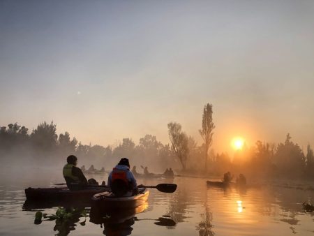 Estos son los lagos de CDMX para recorrer en lancha, kayak o trajinera