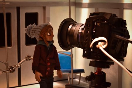 Vagón de Medianoche: el Metro de la CDMX convertido en corto de stop motion