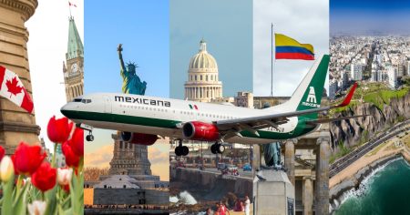 México suma 48 nuevas rutas aéreas en junio: aquí los nuevos los destinos