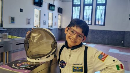 Édgar David, el niño mexicano con IQ de 162 que ya representa a México en la NASA