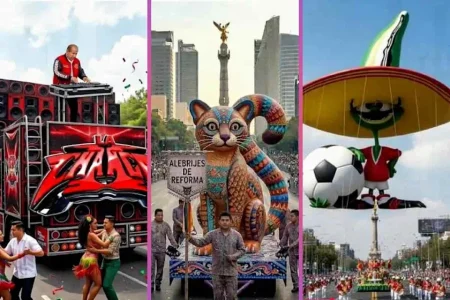 El Gran Desfile Mundialista en CDMX: catrinas, alebrijes y sonidero en Reforma